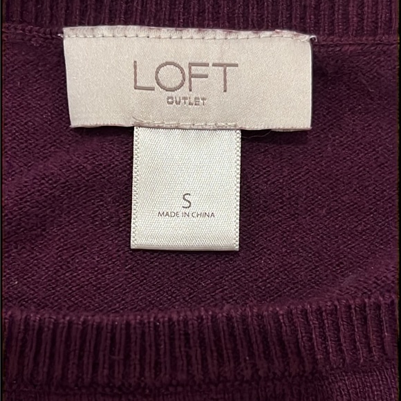 Loft Outlet Mixed Media Sweater Dress - Picture 4 of 6